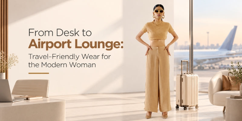 From Desk to Airport Lounge: Travel-Friendly Wear for the Modern Woman