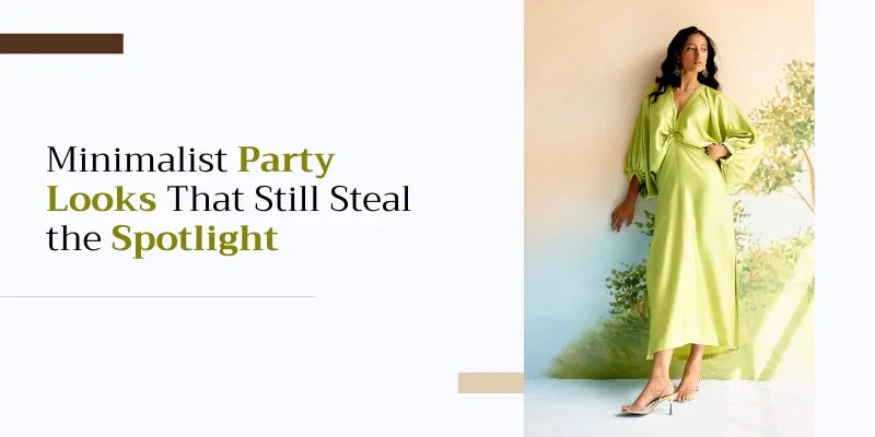 Minimalist Party Looks That Still Steal the Spotlight
