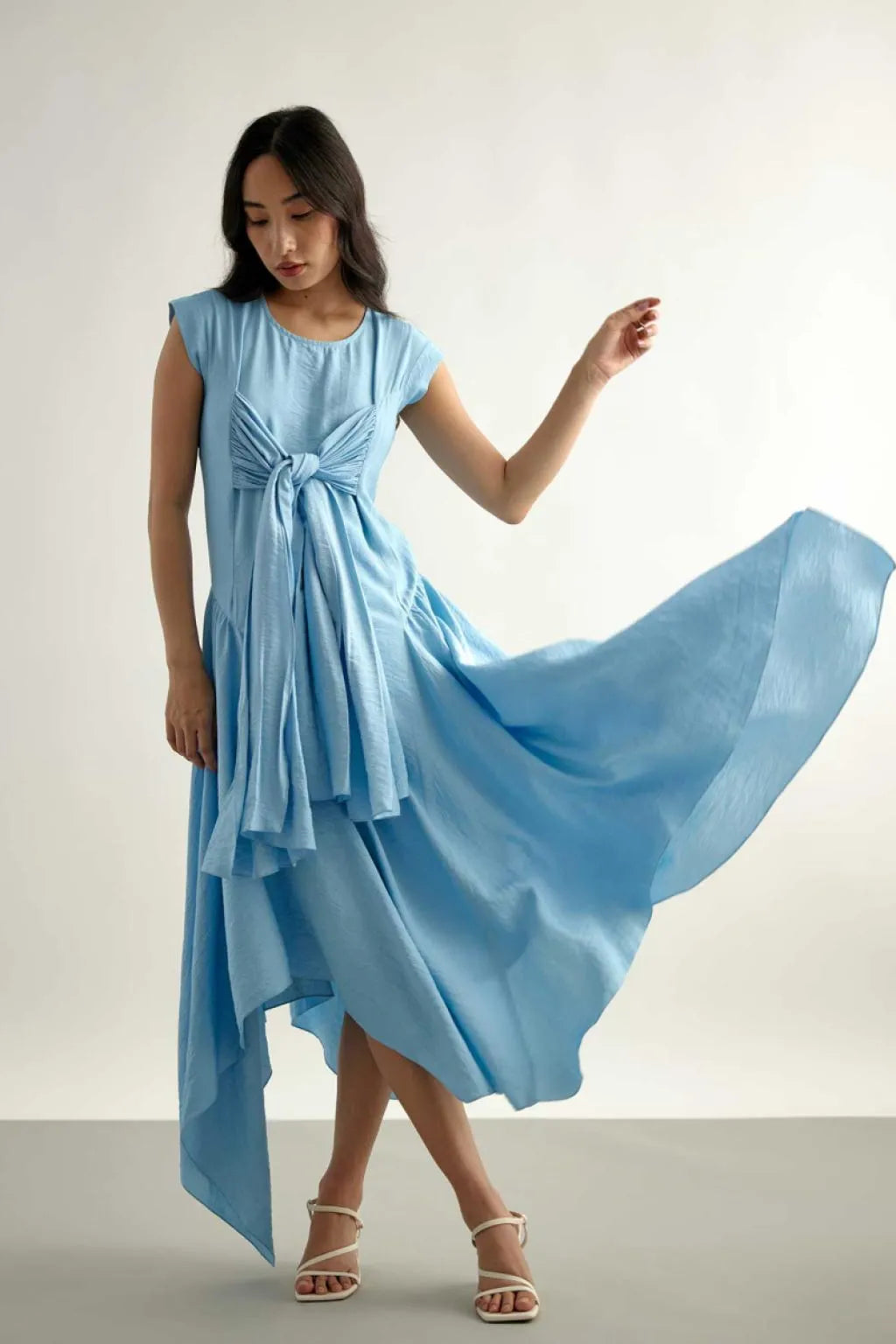 Echo Blue Flow Dress