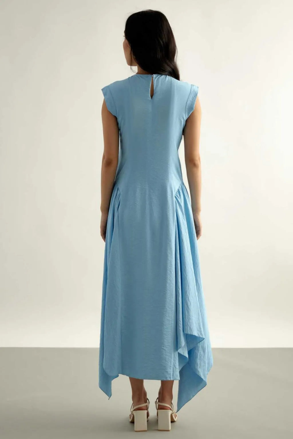 Echo Blue Flow Dress