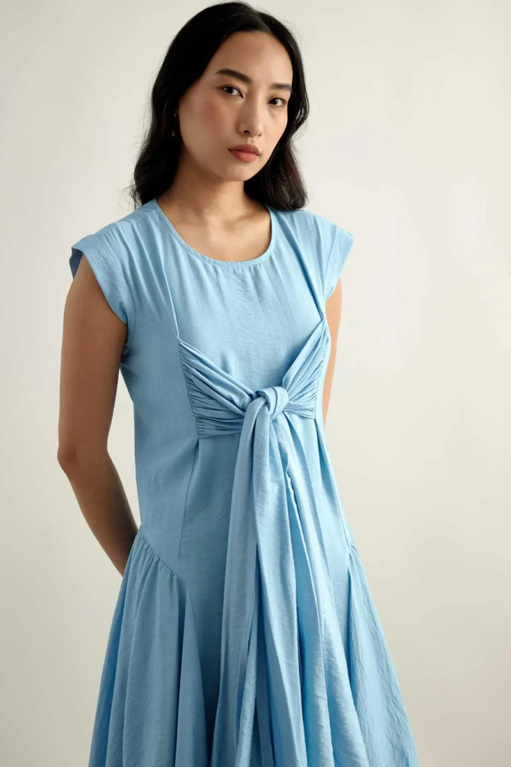 Echo Blue Flow Dress