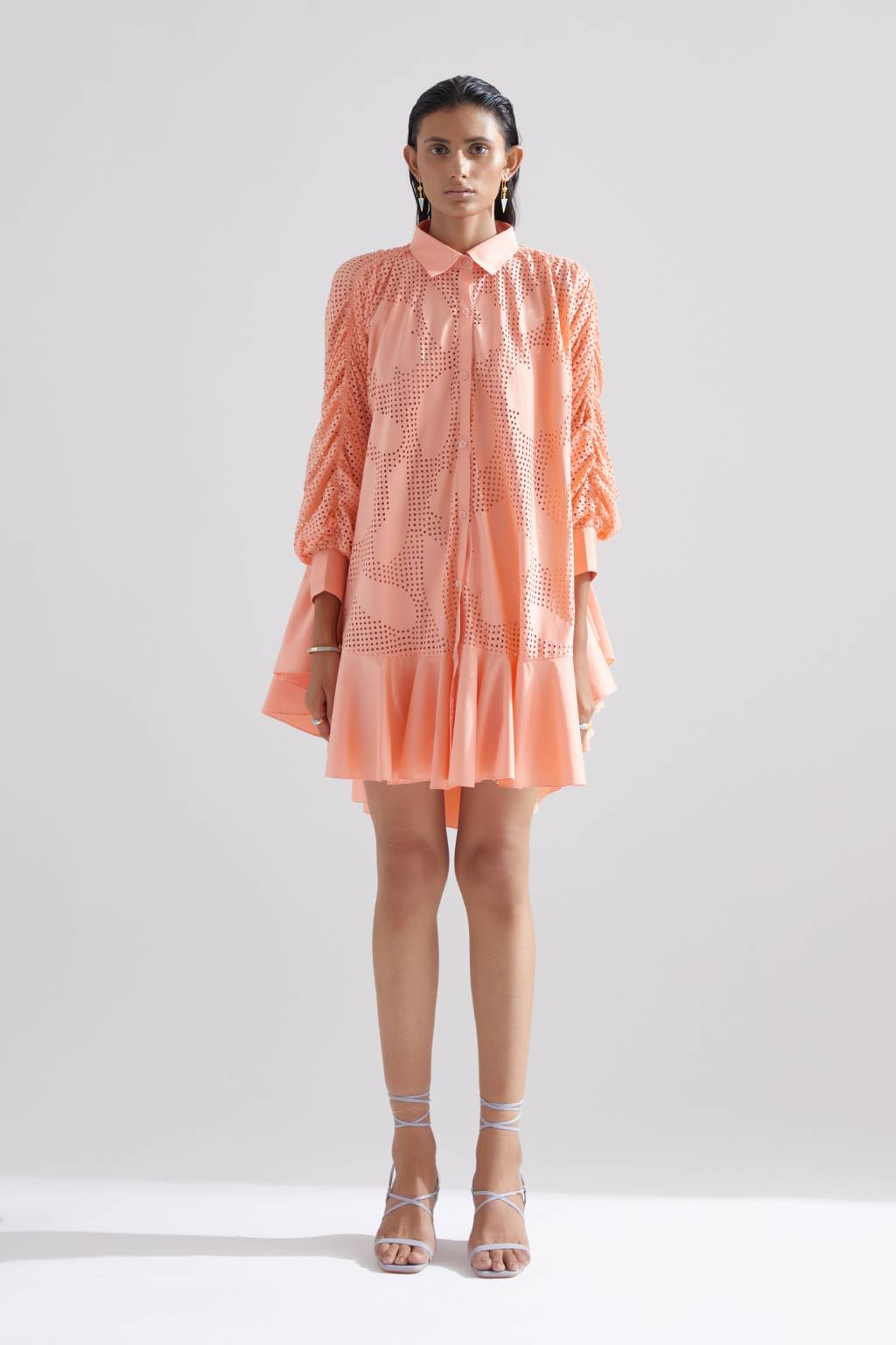 Echo Camellias Flower Dress