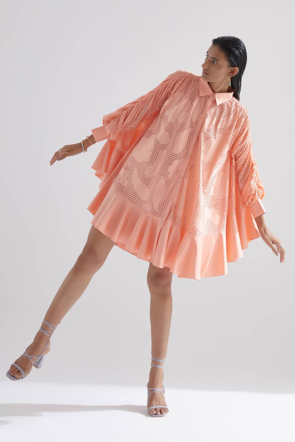 Echo Camellias Flower Dress
