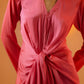 Echo Candy Pink Midi Dress