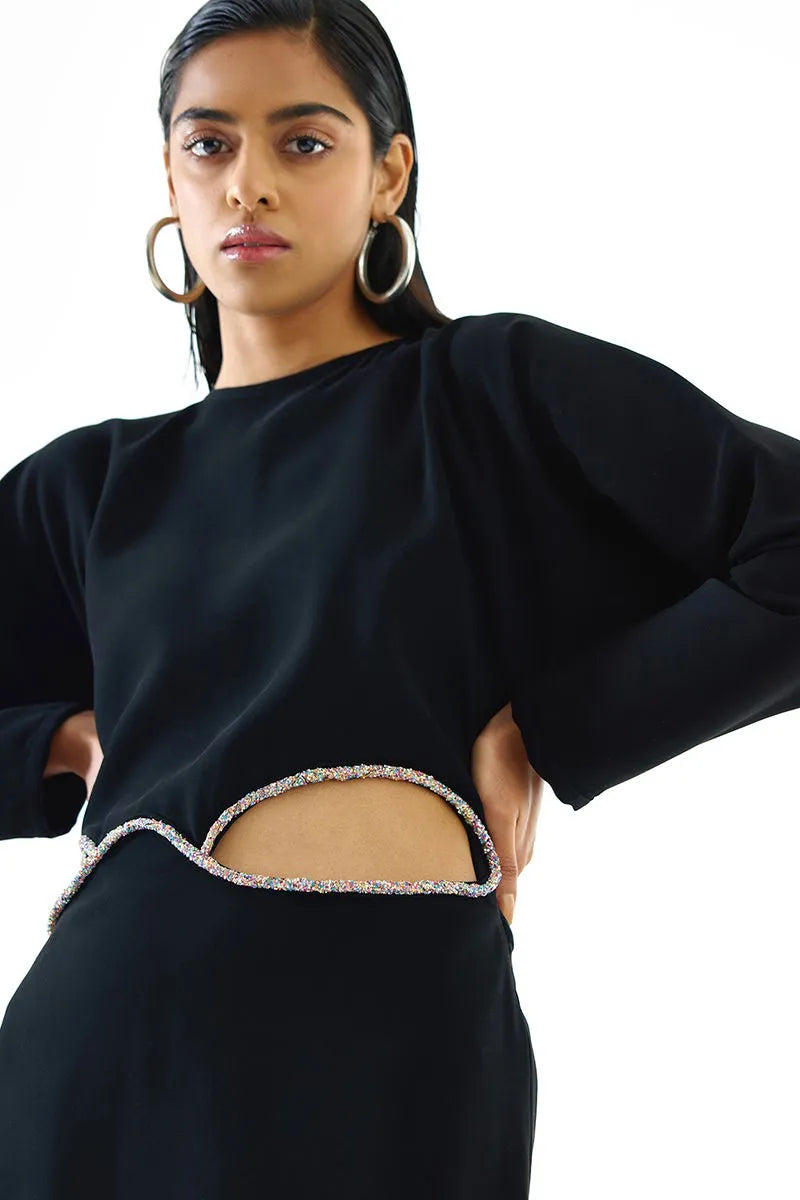 Echo Cut Out Short Dress