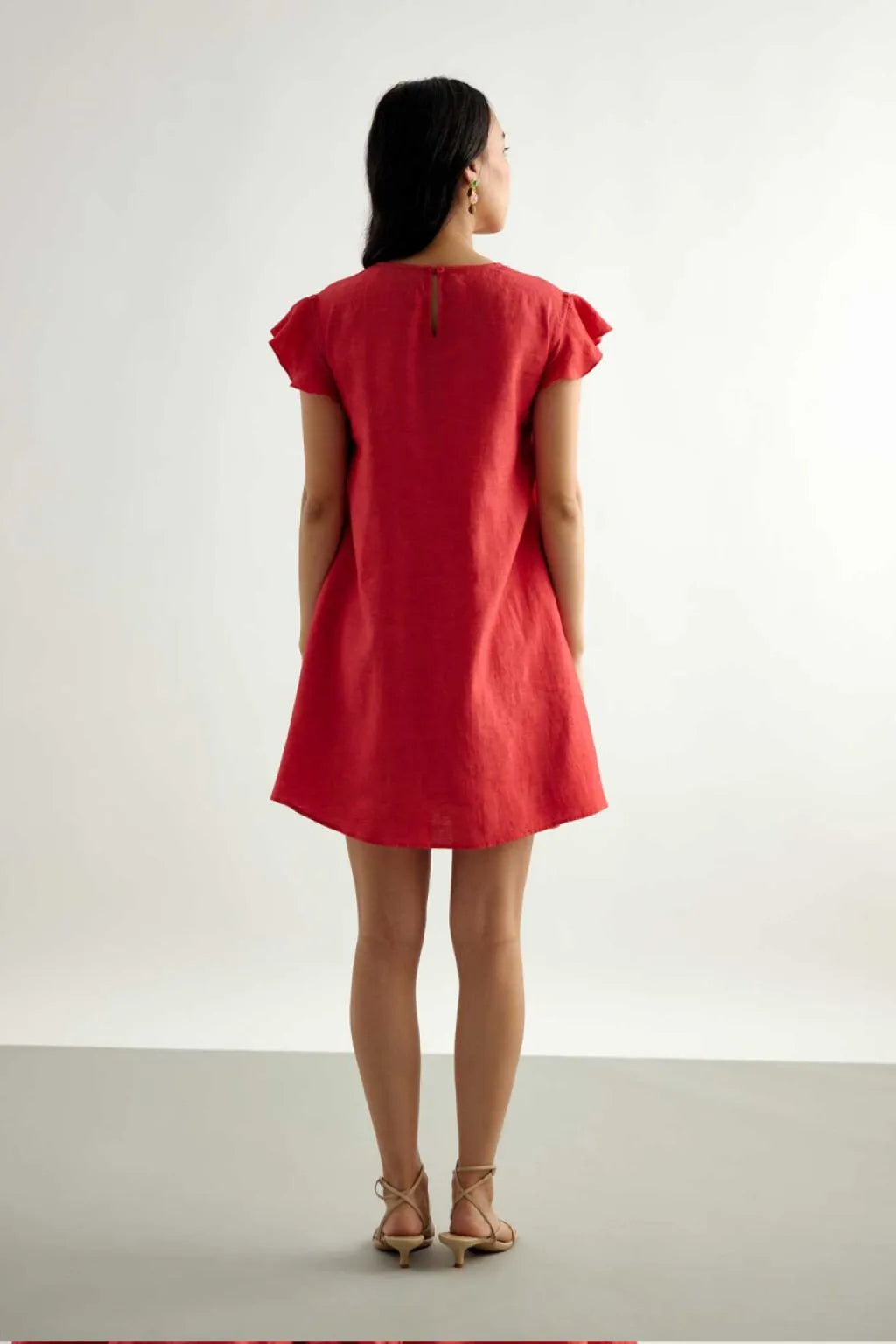 Echo Kim Front Tie-Up Dress