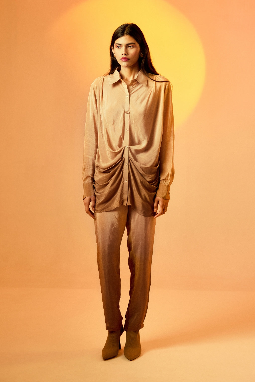 Echo Latte Shirt + Pant Set