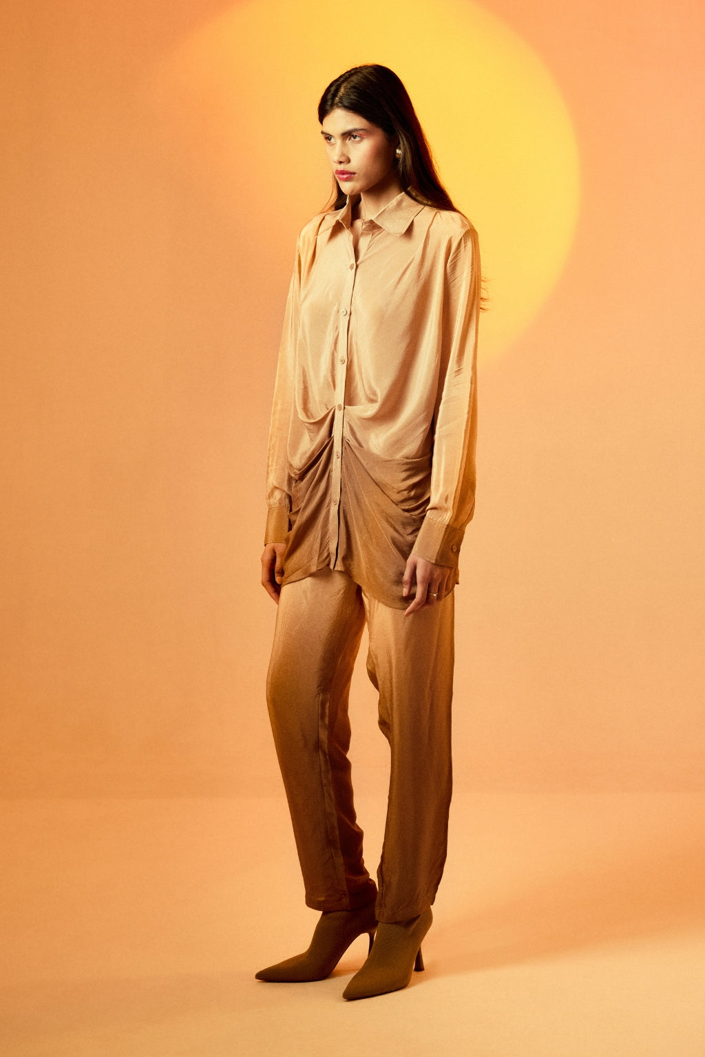 Echo Latte Shirt + Pant Set