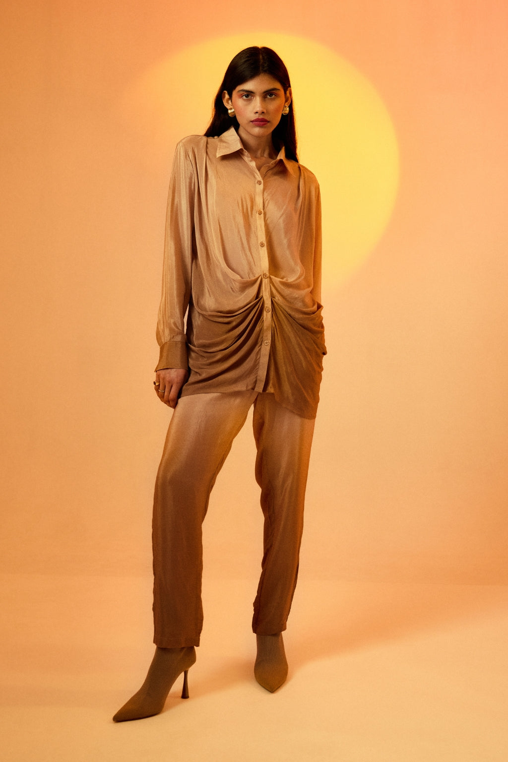 Echo Latte Shirt + Pant Set