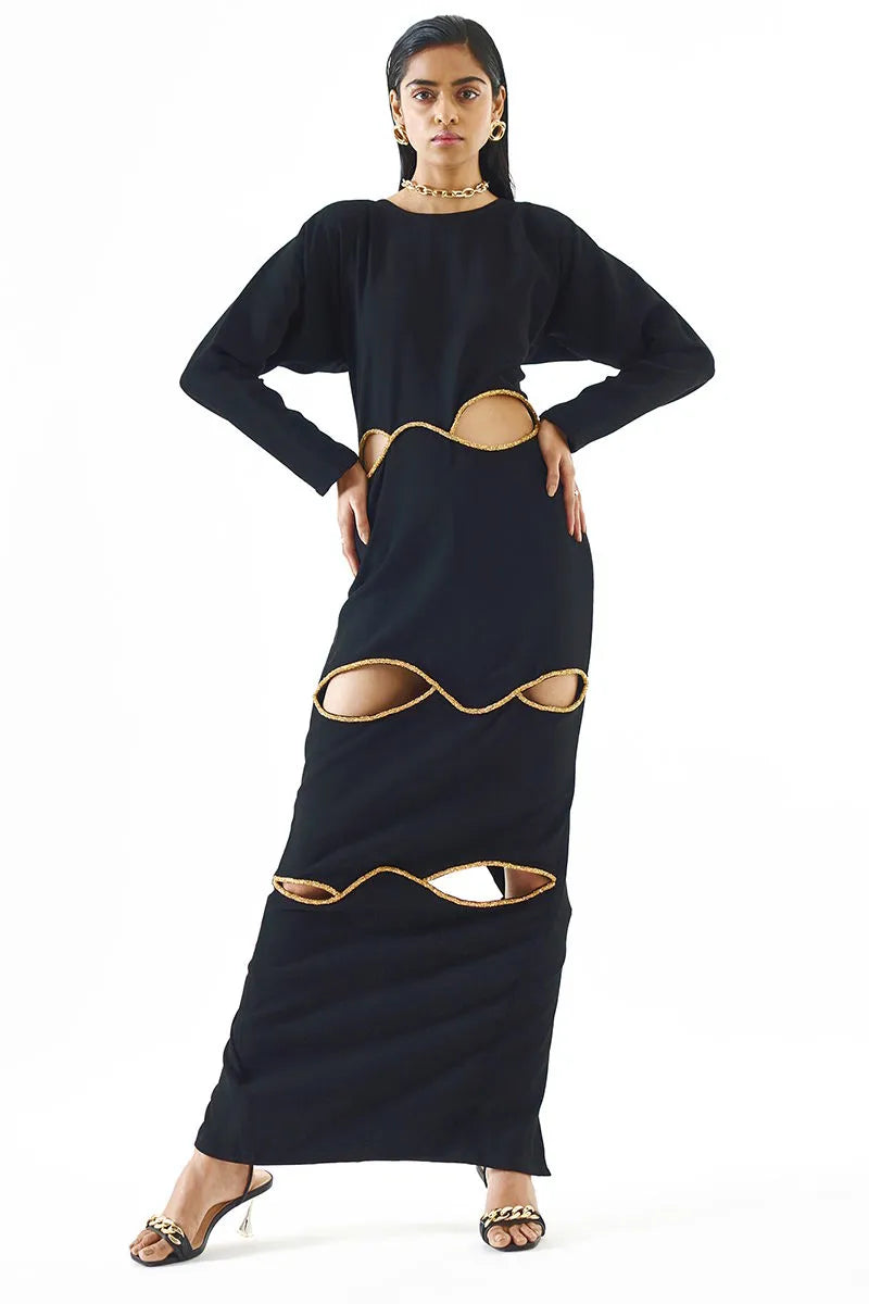 Echo Long Cut Out Maxi