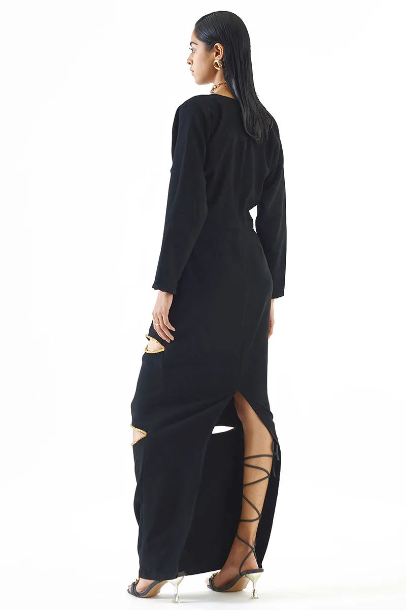 Echo Long Cut Out Maxi