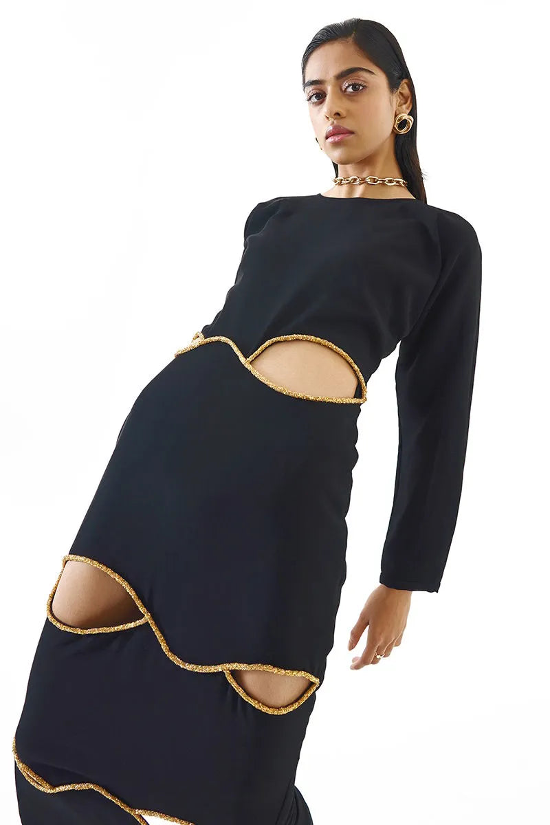 Echo Long Cut Out Maxi