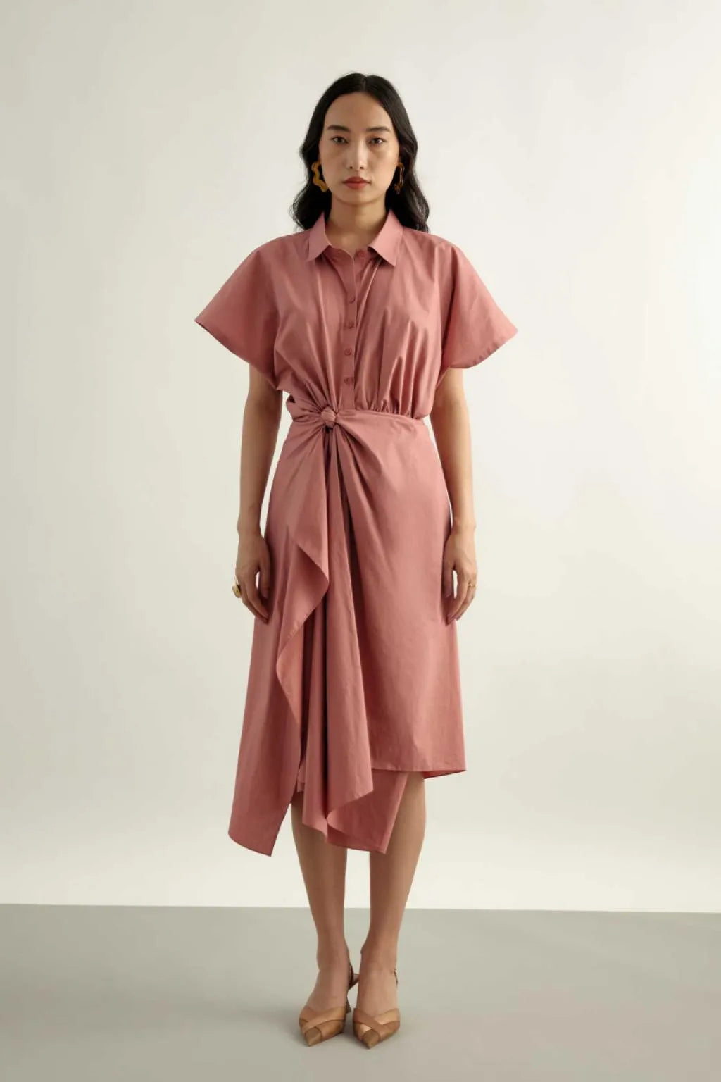 Echo Petal Layered Dress