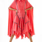 Echo Pink Cape Dress