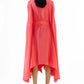 Echo Pink Cape Dress