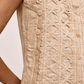 Echo Silk Raffia Top