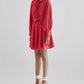 Echo Red Amaryllis Dress