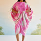 Echo Garden Pink Silk Dress