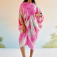 Echo Garden Pink Silk Dress