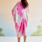 Echo Garden Pink Silk Dress