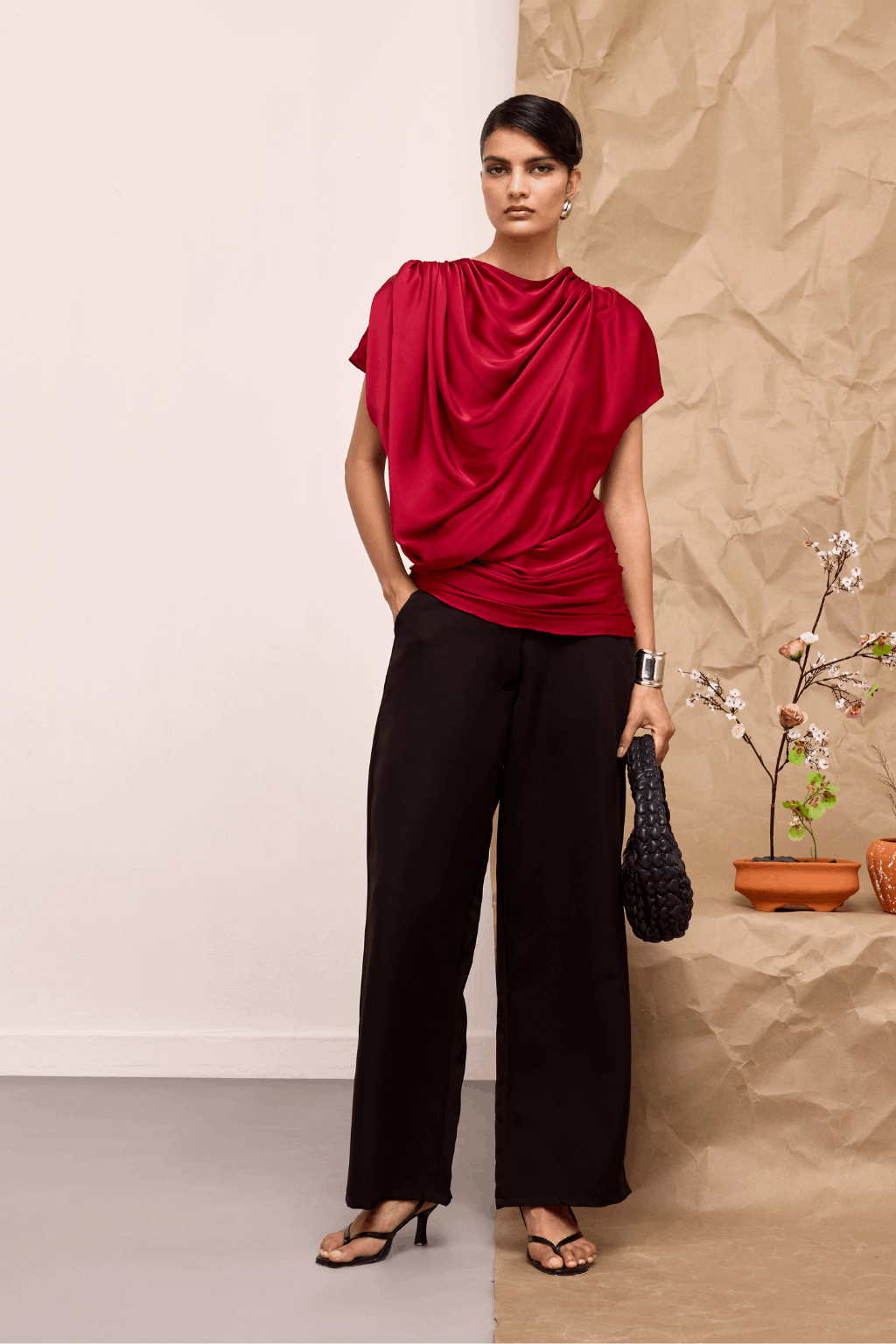 Echo Lola Draped Top