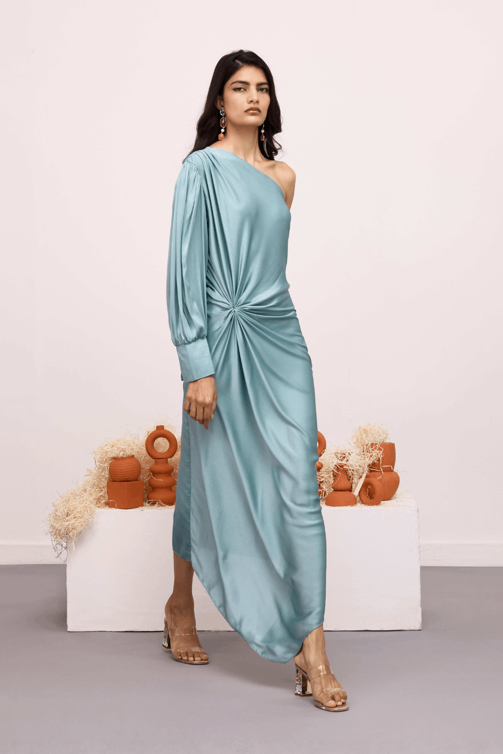 Echo Meridian Draped Dress