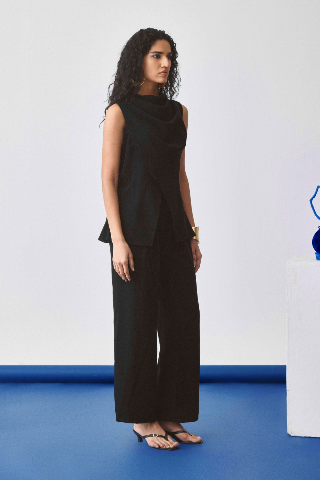 Echo Soft Sculpt Blazer Set Black