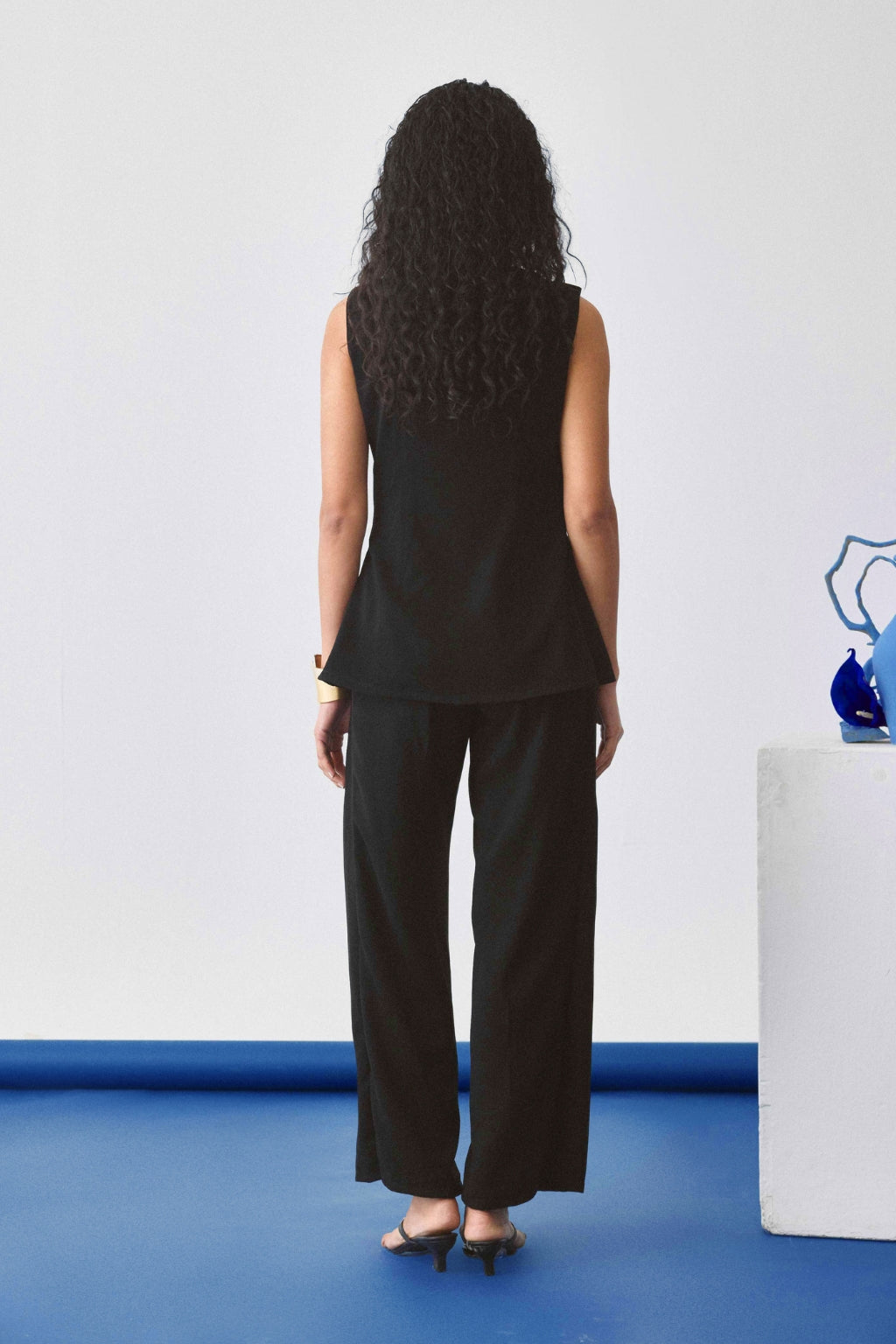 Echo Soft Sculpt Blazer Set Black