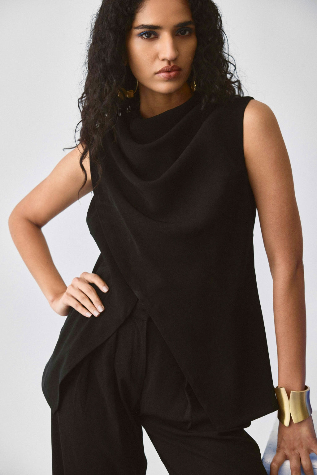 Echo Soft Sculpt Blazer Set Black