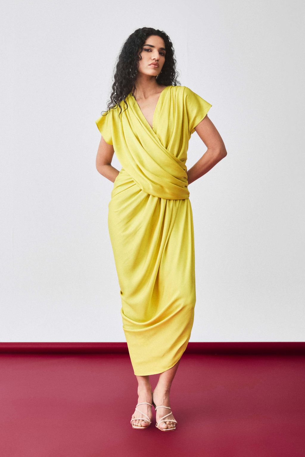 Echo Sway Draped Dress