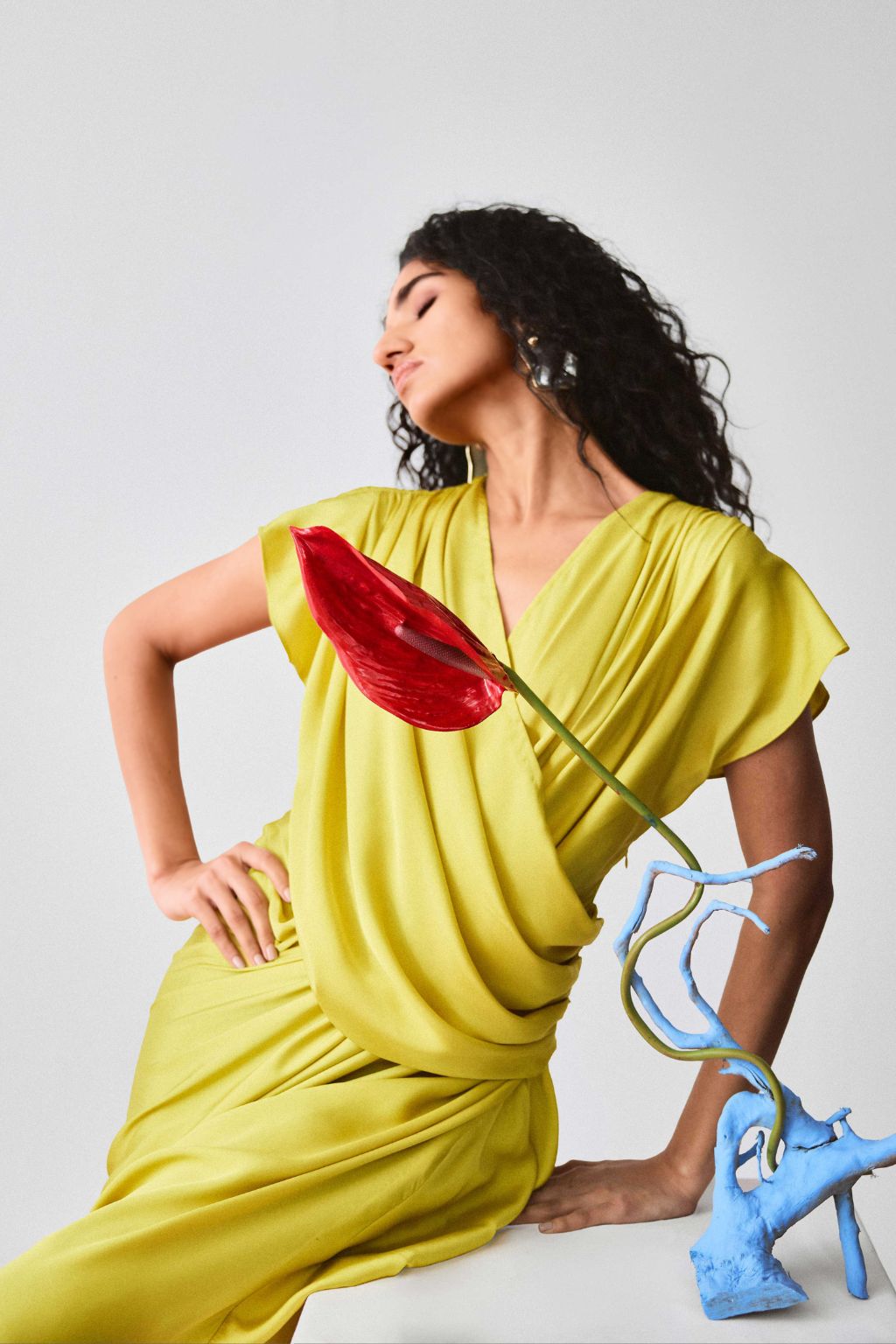 Echo Sway Draped Dress