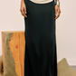 Echo Black Sculpted Skirt