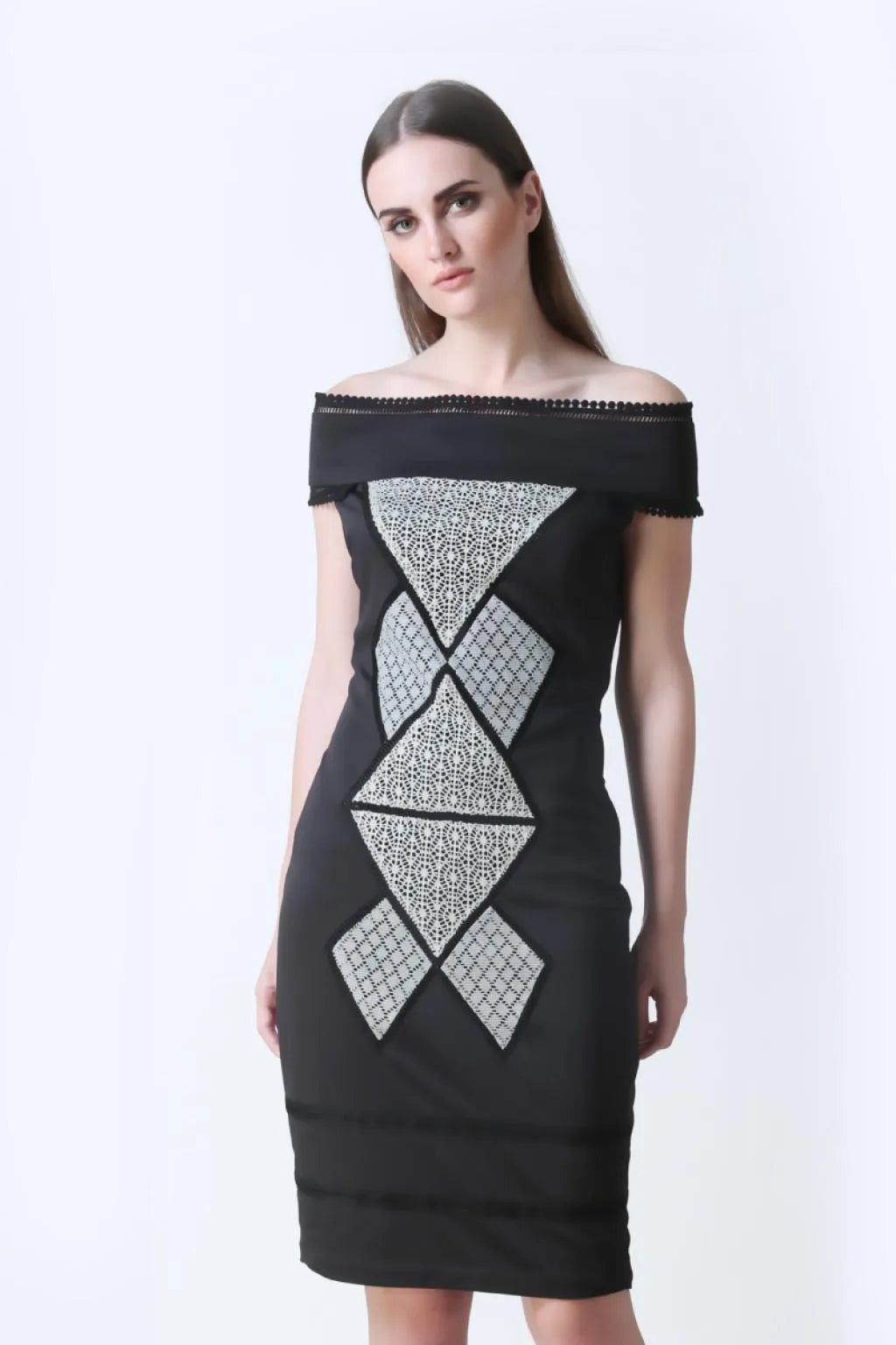 Black Off Shoulder Dress