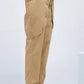 Echo Beige Cotton Etched Pants