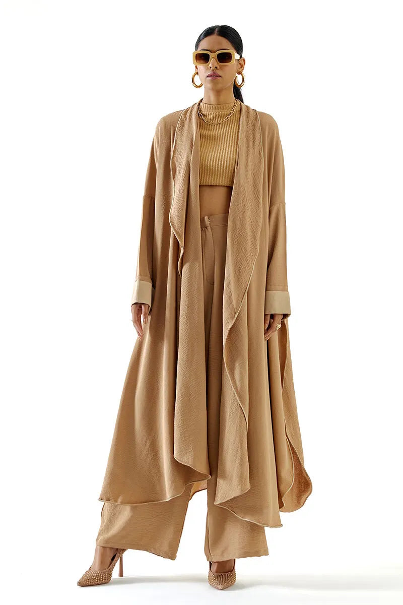 Echo Beige Sand Coat