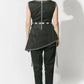 Echo Black Asymmetrical Top
