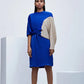 Echo Blue-beige Regenerate Dress