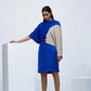 Echo Blue-beige Regenerate Dress