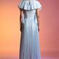 Echo Blue Pleated Dress