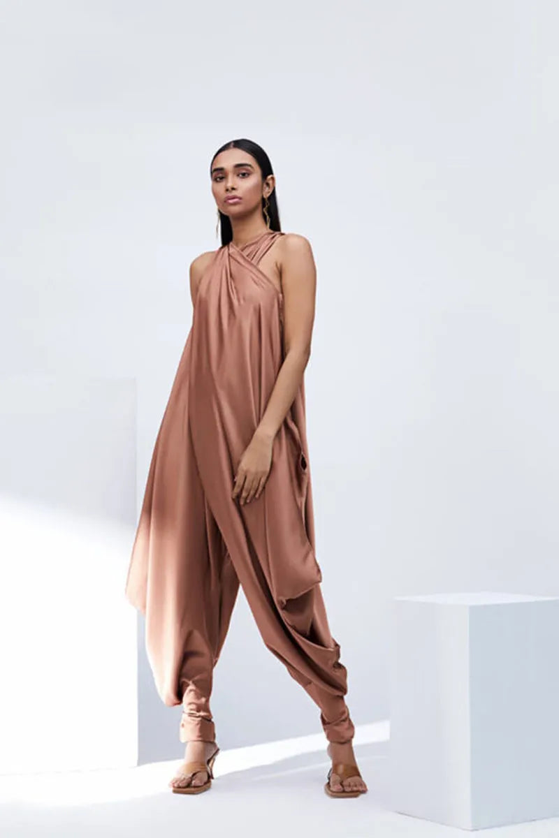 Echo Brown Metamorphosis Jumpsuit