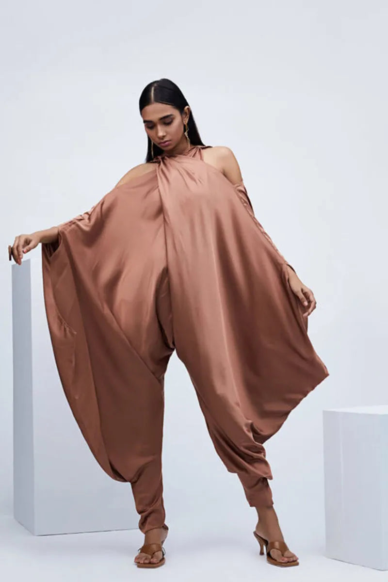 Echo Brown Metamorphosis Jumpsuit