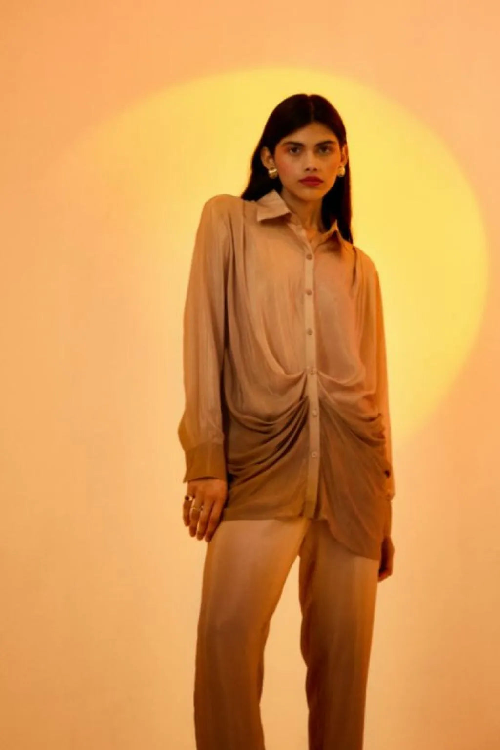 Echo Latte Shirt + Pant Set