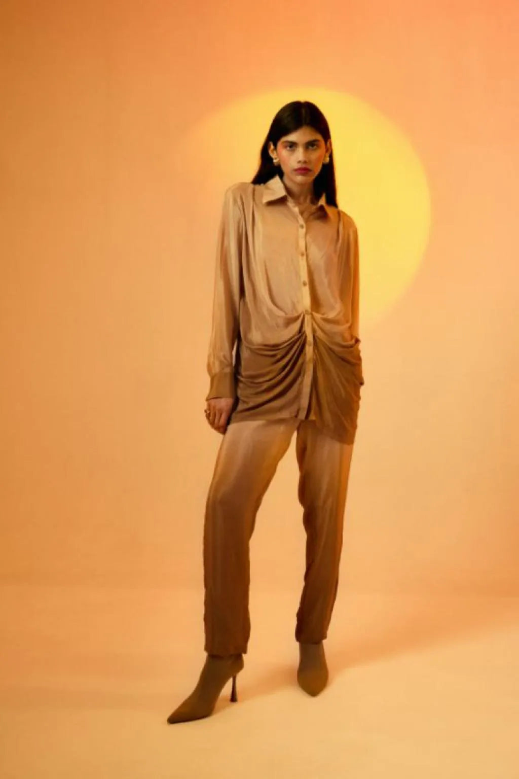 Echo Latte Shirt + Pant Set