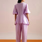 Echo Lilac Tieup Top
