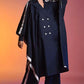Echo Navy Kaftan Set