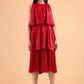 Echo Red Tassel Dress