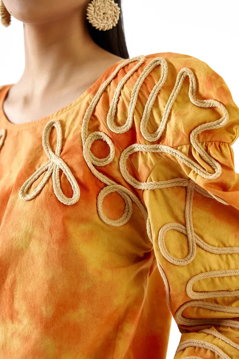 Echo Sunset Tie-Dye Top+ pant set