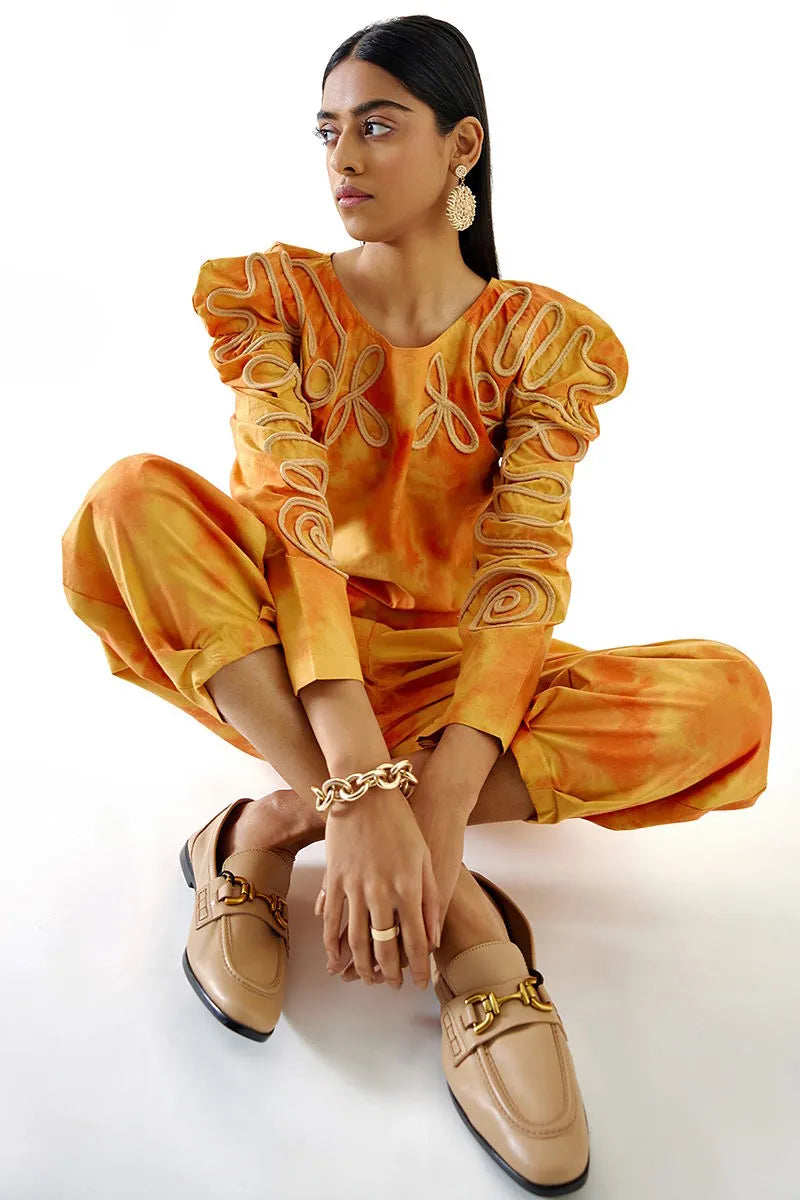 Echo Sunset Tie-Dye Top+ pant set
