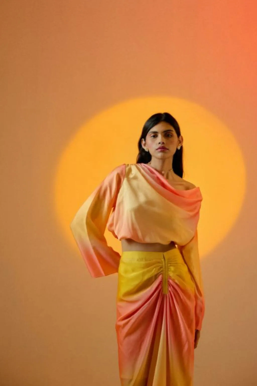 Echo Tea Rose Skirt + Top Set