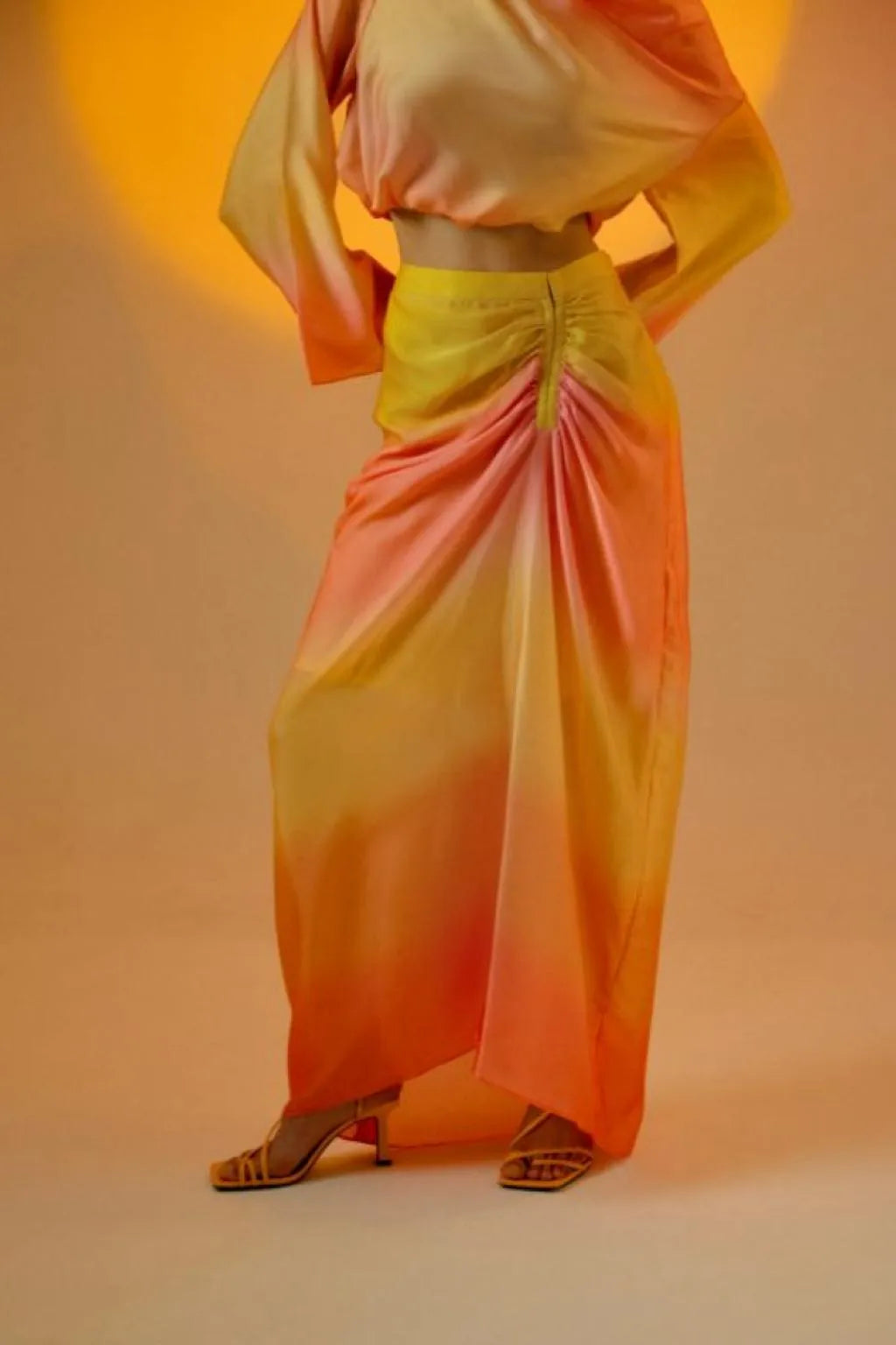 Echo Tea Rose Skirt + Top Set